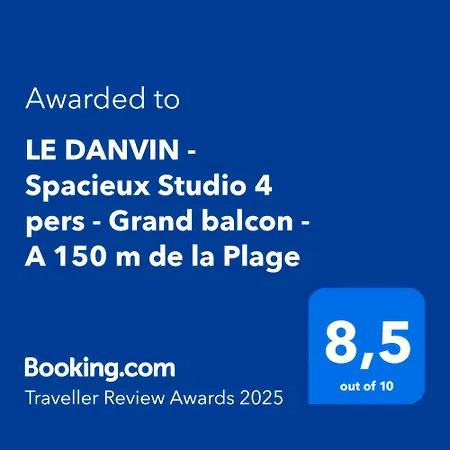 Le Danvin - Spacieux 4 Pers - Grand Balcon - A 150 M De La Apartment