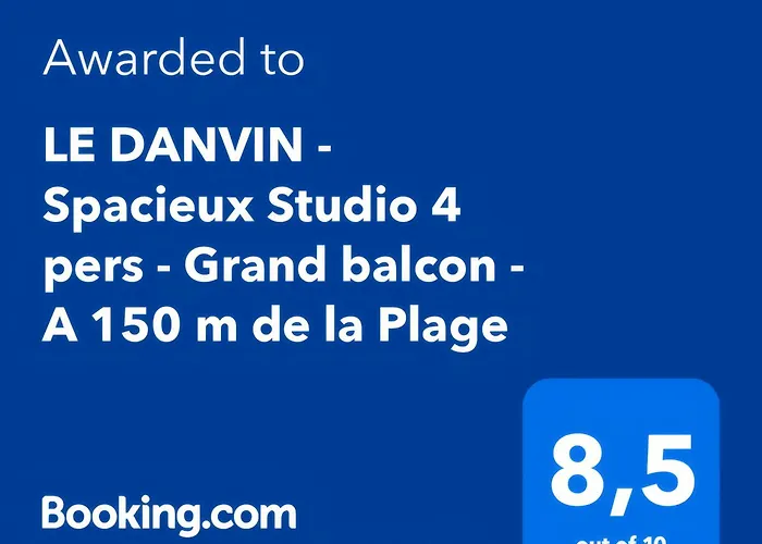 Le Danvin - Spacieux 4 Pers - Grand Balcon - A 150 M De La Lejlighed